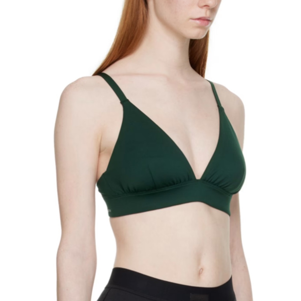 Outdoor Voices Sculpt Hi Apex Bra M pine green NWT